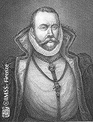 Tycho Brahe con su nariz ortopdica