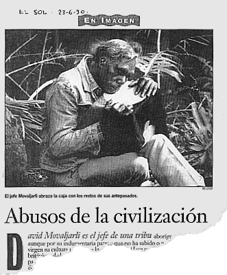 Noticia del desaparecido diario "El Sol", 23-6-90