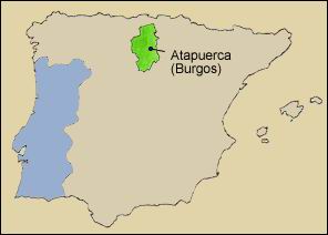 Localización de Atapuerca