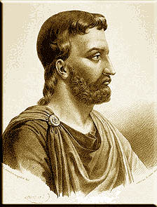 Retrato de Celso, grabado del s. XIX
