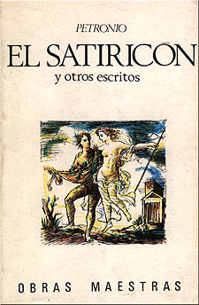 Portada de la traduccin de El Satiricn publicada por la Editorial Iberia (1972)
