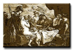 Las bodas de Tetis y Peleo, de Rubens