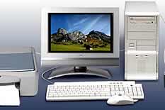 Presentación informática en un ordenador