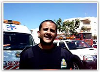 Fotografa de Guillermo Arqueros (Jefe de servicios de calle en proteccin Civil)