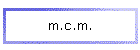 m.c.m.